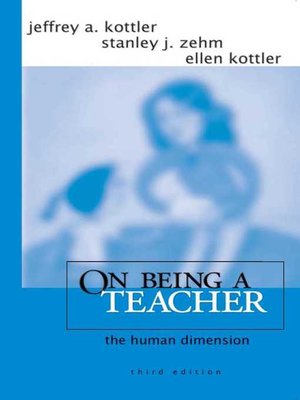 cover image of On Being a Teacher: the Human Dimension